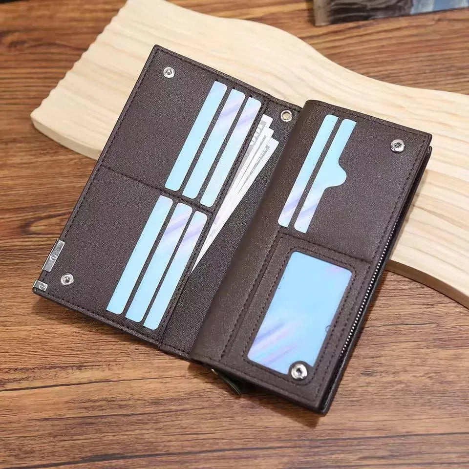 Men's Balebaily Leather Wallet 2 Pcs