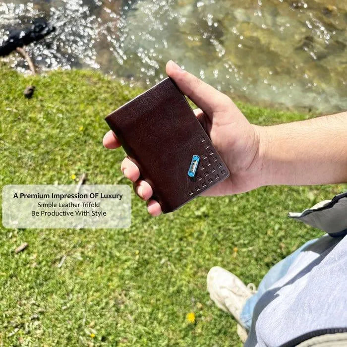 Premium Leather Wallet with Style Design