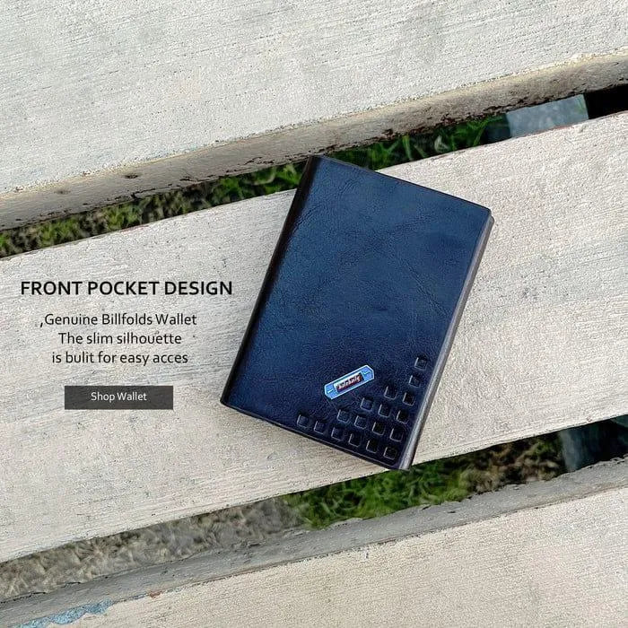 Premium Leather Wallet with Style Design