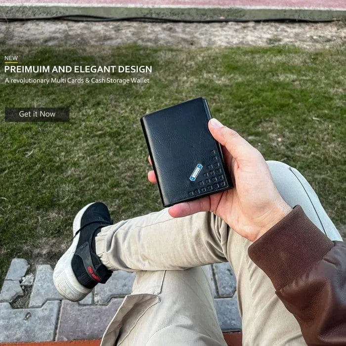 Premium Leather Wallet with Style Design