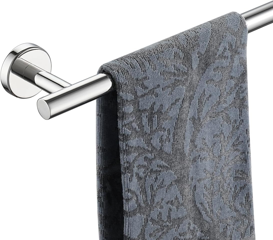 Stainless Steel Wall Mounted Towel Rail | Durable Rust Resistant Bathroom Organizer
