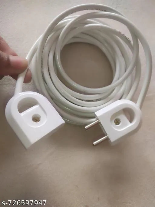 Electrical Extension Cable 20ft 40/76 With 2 Pin Male Female Electric Plug Flexible HQ 40/76 two core cable