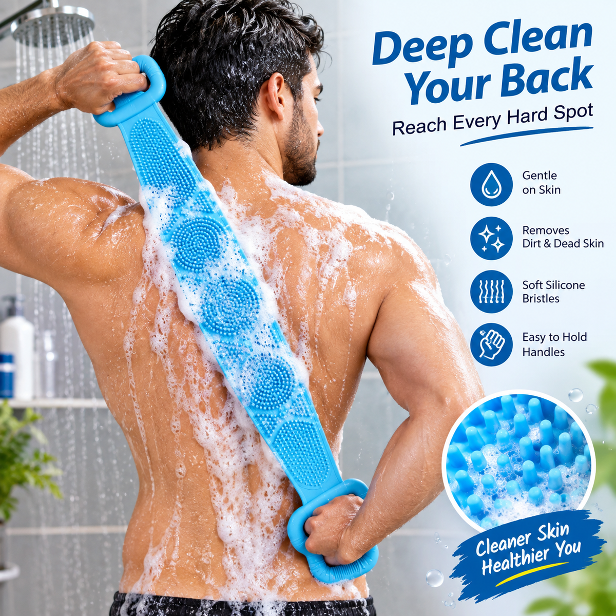 Silicone Body Scrubber