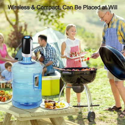 Automatic Water Pump Dispenser Rechargeable Portable USB Pump