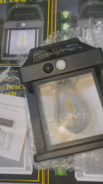 Sensor Solar Bulb Light | Camping Light For Outdoor With Solar | Solar Sensor Lamp Bulb