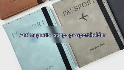 Passport Travel Wallet Organizer